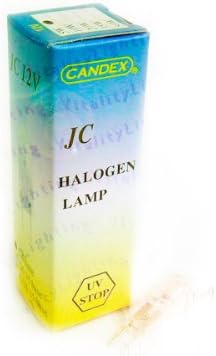 JC 5W 12V G4 Miniature Light Bulb 4mm Bi-Pin Base Halogen Lamp (6/pack)
