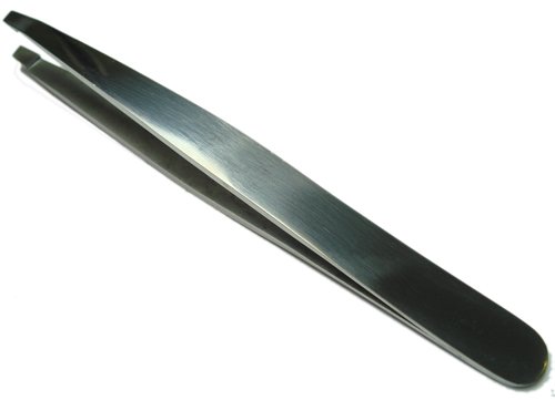 Stainless Steel Professional Full Size Slant Tweezer