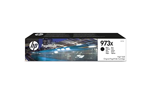 HP 973X Schwarz Original Druckerpatrone, hohe Reichweite