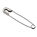 Kuqqi 1000pcs Premium Safety Pins Sweing Pins, 38mm(1.5in)