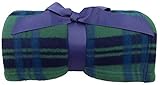 Lullaby Plaid Ultra-Soft Polar Fleece Home Outdoors Camping Blanket