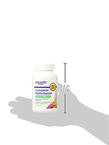 Equate Multivitamin, 200 Tablets - Image 5