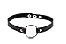 Hip Mall Vintage Choker Punk Emo O-Ring Leather Collar Necklace