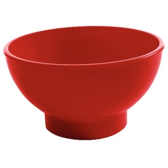 Kristallon DL110 Sundae Dish, Polycarbonate, 170 mL, Red (Pack of 12)