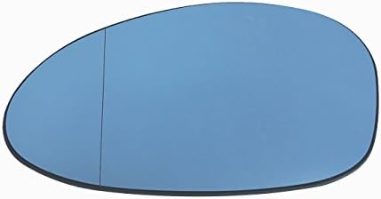 For BMW E82 E88 E46 M3 E85 E90 E91 Left Driver side Heated Blue Tinted Wing Mirror Glass