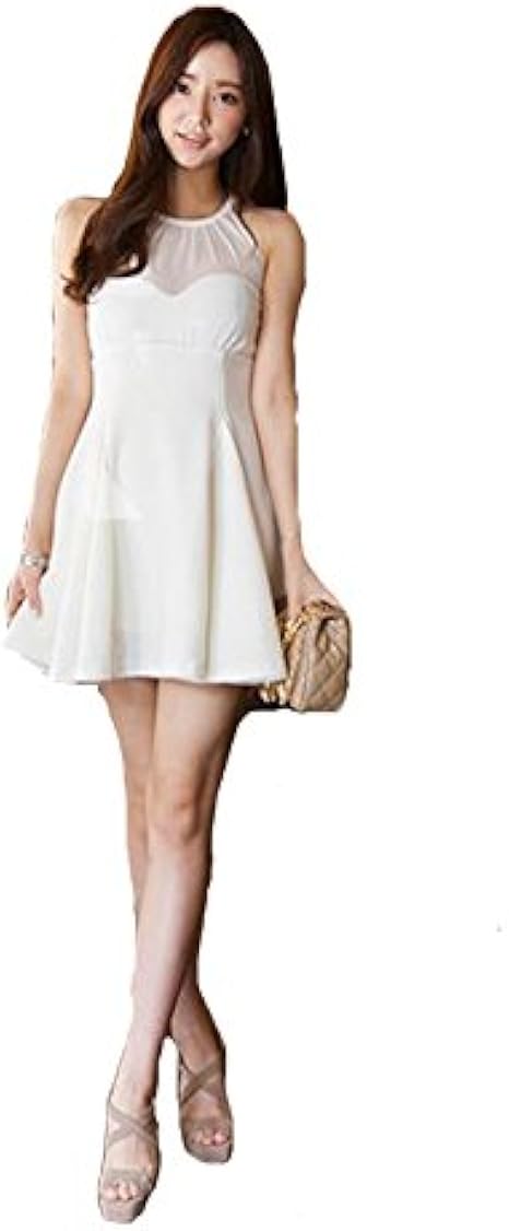 Vcbpq レディース ワンピース 半袖 ミニ ノースリーブ ミディアム おしゃれ かわいい フォーマル 結婚式 ドレス パーティー 二次会 お呼ばれ 大きいサイズ シフォン ワンピース ワンピース チュニック 通販 Amazon