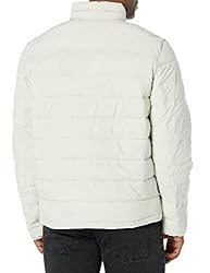 DKNY Men's Jon Quilted Stand Collar Puffer