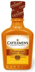 Cattlemen's Barbecue Sauce, Carolina Tangy Gold, 18-ounce (Pack of 3)