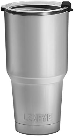 LEKEYE 30 OZ Stainless Steel Vacuum Insulated Tumbler with Anti-Split Lid | Double Wall Reinforced Travel Mug | Sweat Free Coffee Cup for Driving & Traveling | Rustproof & Shatterproof