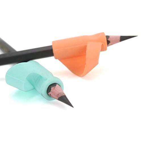 Writing Posture Correction Device, Lotus.flower Silicone 3PCS/Set Children Pencil Pen Holder Writing Aid Grip Posture Correction Tool
