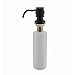 Comllen Antique Deck Mounted Oil Rubbed Bronze Black Countertop Liquid Kitchen Sink Soap Dispenser, Under Sink Soap Dispenser Pump
