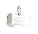Yippo Accessories Custom Engraved Personalized Stainless Steel Bone Shape w/Clear Rhinestones Dog Pet ID Jewelry Bling Tag