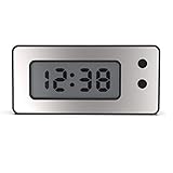 Digital Clock, Waterproof Electronic Clock Ultra-Thin LCD Display Car Dashboard with Calendar Cool Auto and Motorcycle Universal themesmith