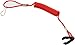 KeylessOption PWC Jet Ski WaveRunner Key Lanyard Stop Kill Switch Safety for Yamaha -Red