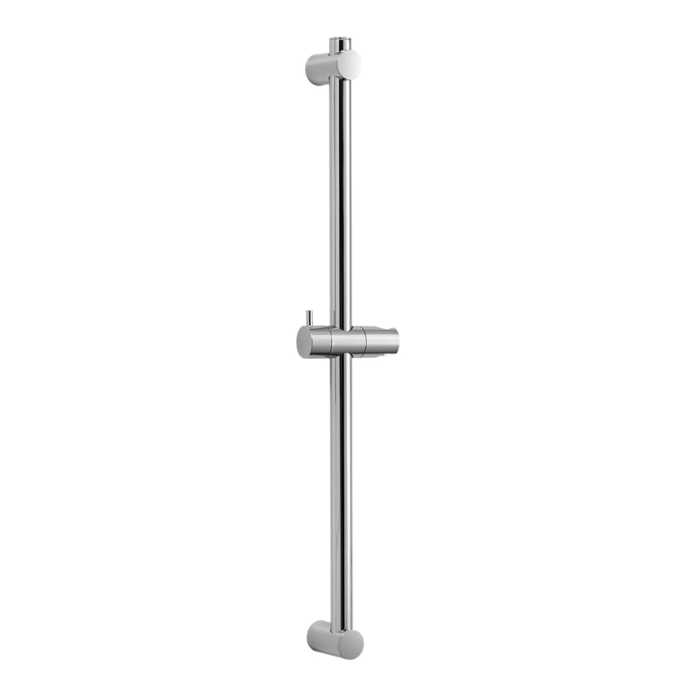 OFFO Shower Riser Rail, 68cm Wall Mounted Shower Rail Adjustable Distance 38 to 66cm with Handheld Shower Head Holder Replacement for Shower, Chrome