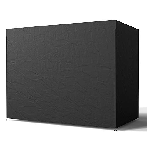 everso Schutzhülle Hollywoodschaukel für den Garten, 3 Sitzer, Wasserdicht Abdeckplane aus 210D Oxford, 220 * 125 * 170… – Bild 4