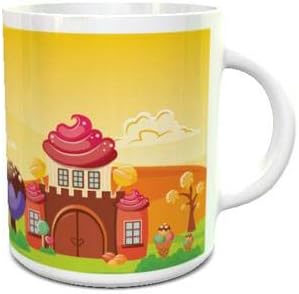 سعر كوب قهوة من السيراميك الابيض بتصميم كرتون منزلي 222 فى الامارات بواسطة امازون الامارات كان بكام