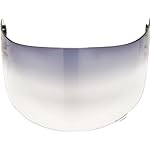 Shoei Half Tinted Shield CX-1V Street Racing Motorcycle Helmet Accessories - Half Tone Smoke - for Multitec/RF-1000/TZ-R/X-Eleven