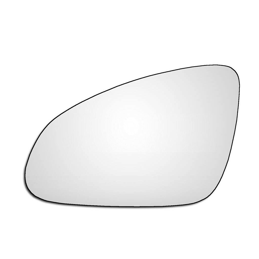 LT2CP Wing Mirror Glass for Vauxhall Astra J MK6 & Vauxhall Astra GTC 2010, 2011, 2012, 2013, 2014, 2015, 2016 Left Hand Side