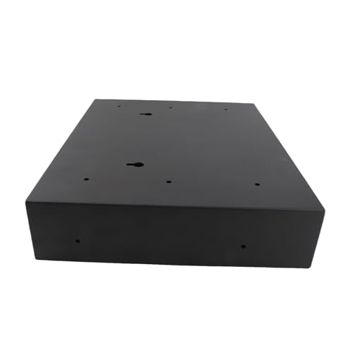 POENVFPO Fingerprint Safe Box Strong Screw/Fastener, Drawer Security Box with Material Portable Steel Home Office Hotel Use. Silent Slide Rail, USB Charging, Versatile