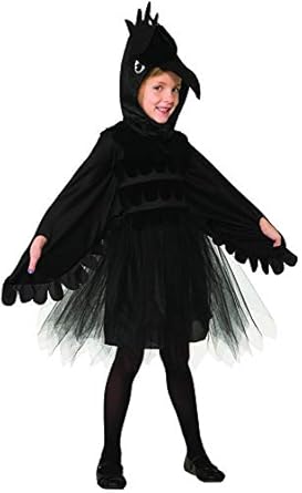 Amazon.com: Forum Novelties Raven Costume for Girls: Toys & Games