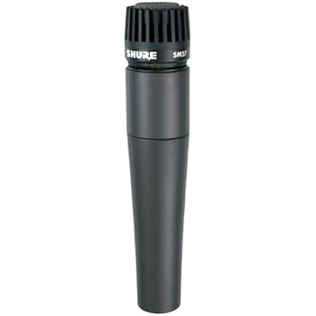 Shure SM57-LC Cardioid Dynamic Microphone