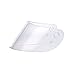 Triangle Clear Replacement Clear Visor Face Shield for Full Face Street Bike Motorcycle Helmet Model #TFF15 (One Size)