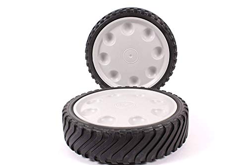 MTD 753-08175 Pack of 2 Wheel Kits w/ Hubcaps - 8" x 2"