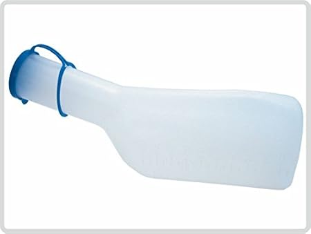 Urinflasche für Männer 1 Liter, milchig (autoklavierbar) mit Deckel - Urinflaschen Urinente