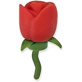 1Pc 10mm Rose Straw Caps for Stanley Cup,Silicone Flower Straw Cover Cap for Stanley Cup 30&40 Oz,Reusable Toppers for Accessories