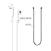 Anti-Lost Strap for Air Pods Wireless Earphones, Length 70 cm White+Black