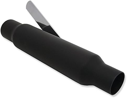 Universal Black Chopper Pot Silencer/Muffler Short, Ideal For Classic Motorcycle, Chopper, Bobbers, Cafe Racer