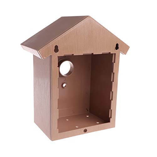 Jim-Hugh-Bird Feeding House Swallow Nest Home Decoration Outdoor Breeding Cockatiels Box Roof
