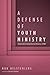A Defense of Youth Ministry: Attachment Relationship Ministry (ARM) by 