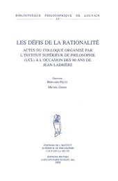 Les  défis de la rationalité