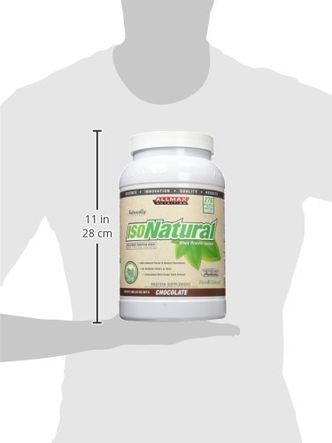 Allmax Nutrition Isonatural Protein Chocolate Flavor,NET WT 2 LBS(32OZ) 907G