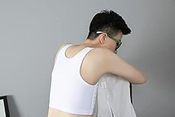 BaronHong Chest Binder Breathable Mesh Elastic