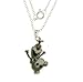 Disney Frozen Olaf the Snowman Pendant With Frozen Gift Box.Silver Pltd