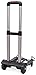 Anleolife Folding Carts with 4 Wheels Grocery Travel Dolly Back Saver Luggage Carts Car Seat Carrier (Heavy Duty 110lb max)
