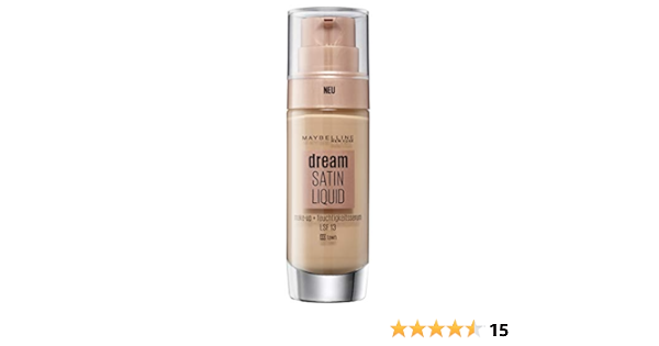 maybelline dream satin liquid fawn