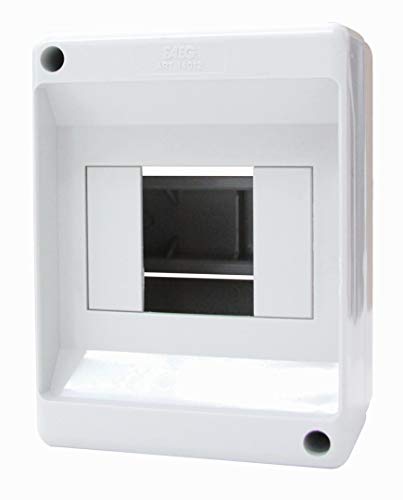 Electraline 60433 Centralino da Parete Senza Portello, 3/4 Moduli, Bianco