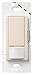 Lutron Maestro Motion Sensor Light Switch for Bathroom, Garage, Laundry Room, and Closet, for Any Light Bulbs, Occupancy and Vacancy Sensor, Single-Pole Only, No Neutral Req, MS-OPS2-LA, Light Almond