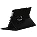 New iPad 9.7 2017 Case (2017 Model), JYtrend (R) Rotating Stand Smart Case Magnetic Auto Wake Up/Sleep Cover For A1822 A1823 MP2G2LL/A MP2J2LL/A MPGT2LL/A MPGW2LL/A MP2F2LL/A MP2H2LL/A (Black)