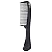 HYOUJIN616 Black Carbon Detangling Hair Brush, Paddle Hair Comb, Care Handgrip Comb-Best Styling Comb for Long, Wet or Curly Hair-Improve Blood Circulation, Reduce Hair Loss and Dandruff…
