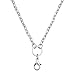 LovelyJewelry 28 Inch Rolo Chain Necklace for Floating Charm Lockets