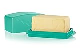Tupperware Impressions 1-lb. Butter Dish New - Sea Green