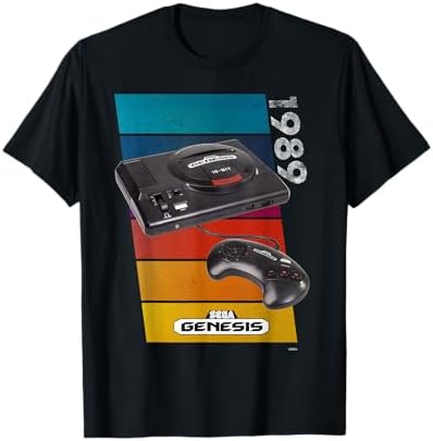 Amazon.com: SEGA Genesis Console Video Game T-Shirt : Clothing 
