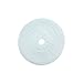 SlipX Solutions 23 Inch Diameter White Round Shower Stall Mat Provides Coverage & Reliable Slip-Resistance (160 Suction Cups, Great Drainage)