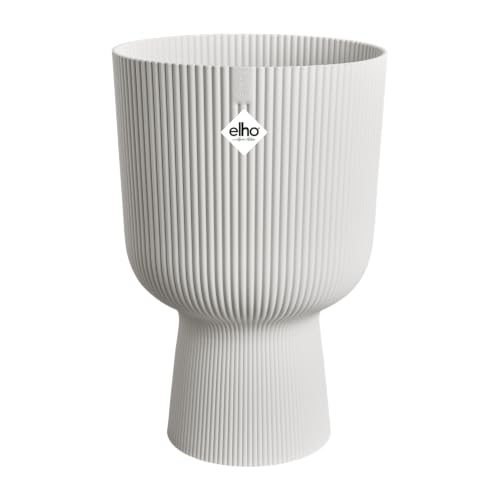 elho Vibes fold Coupe 30cm Blumentopf - Seidenweiß