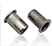 80pcs M3,m4,m5,m6 Stainless Steel304 Flat Rivet Nut Insert Nutsert Blind Nut Kits Set Fastener